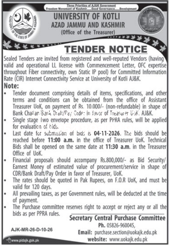 Tender Document