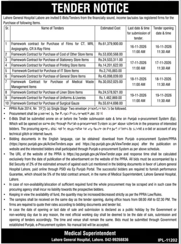 Tender Document
