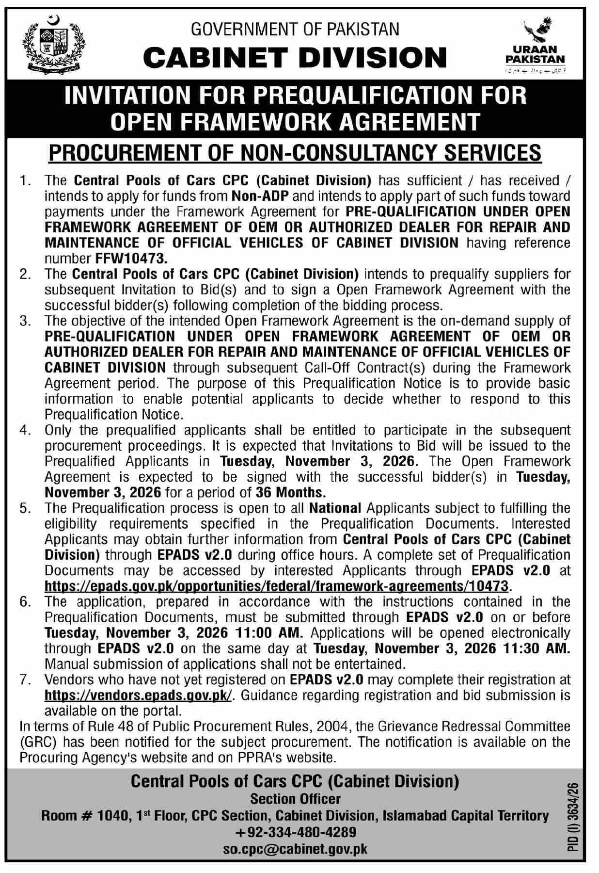 Tender Document