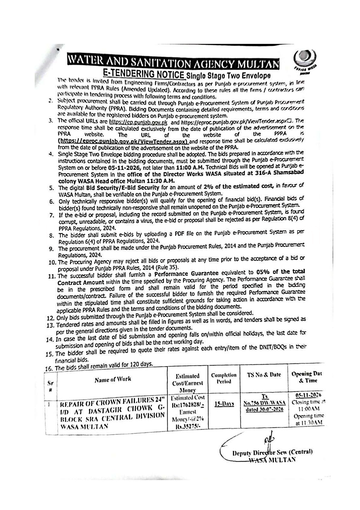 Tender Document