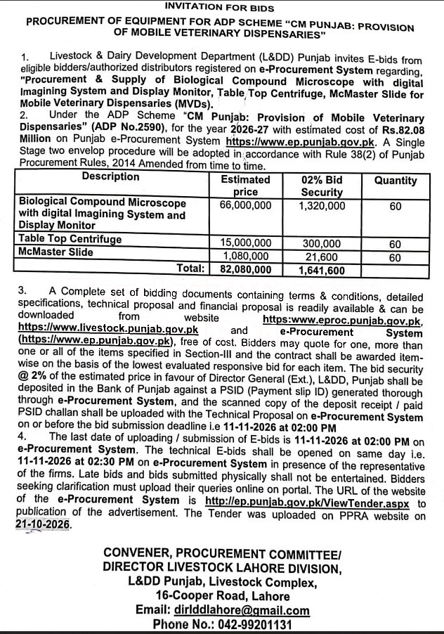 Tender Document