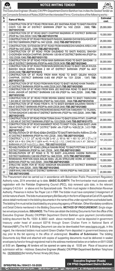 Tender Document
