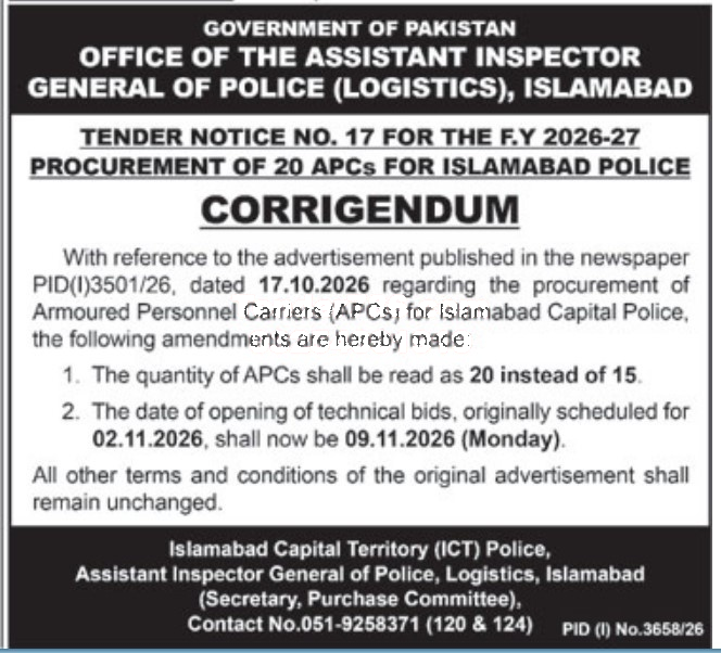 Tender Document