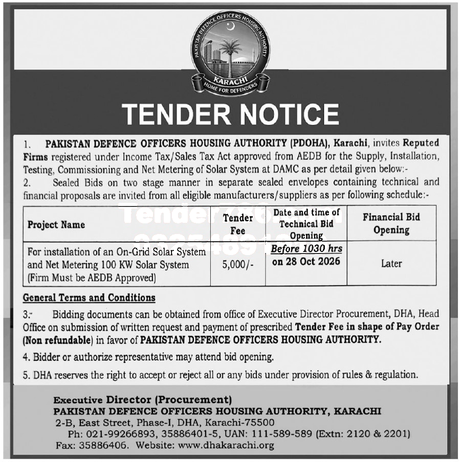 Tender Document