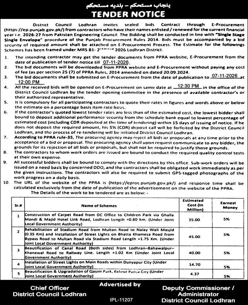 Tender Document