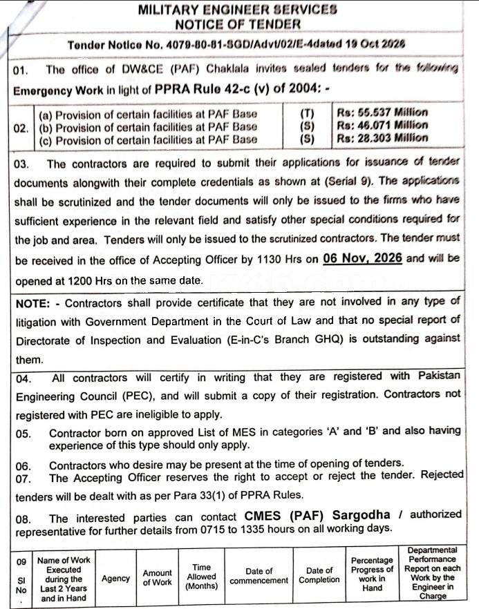 Tender Document
