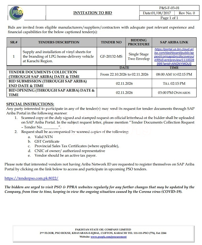 Tender Document