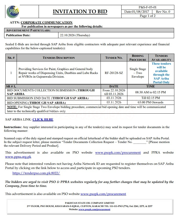 Tender Document