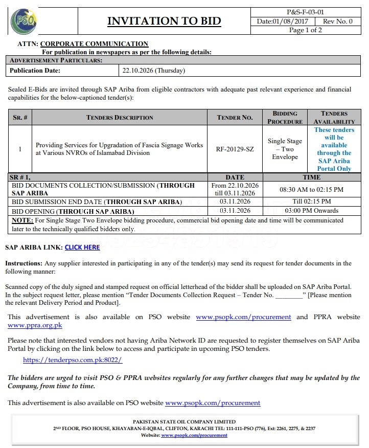 Tender Document
