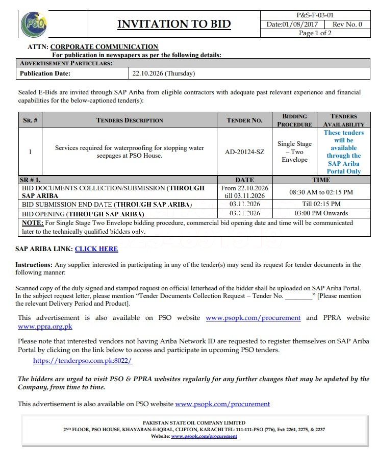Tender Document