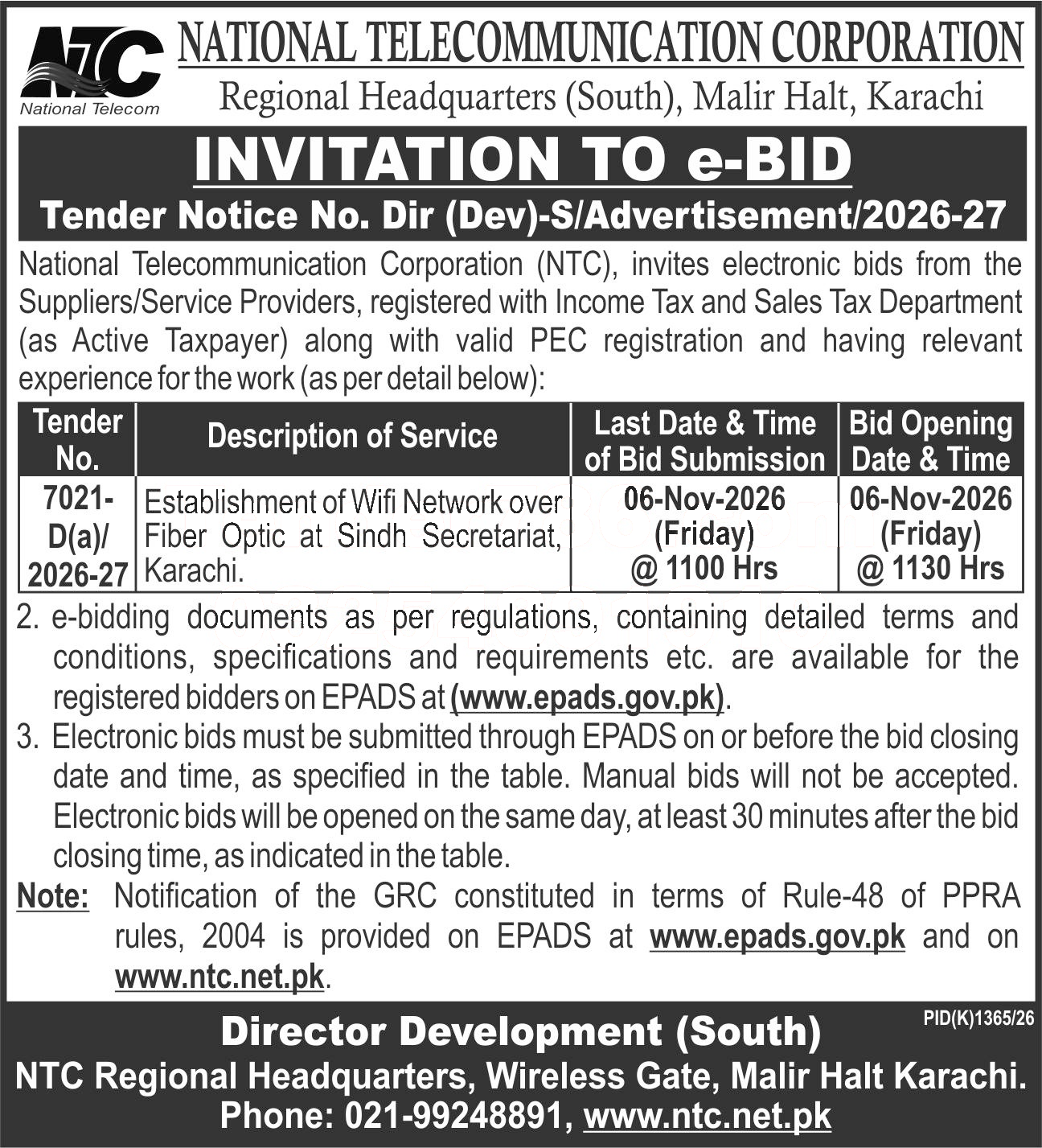 Tender Document
