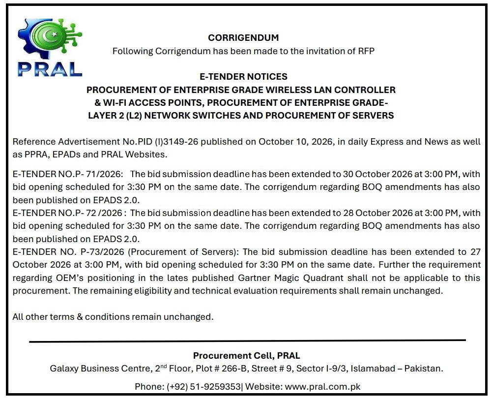 Tender Document