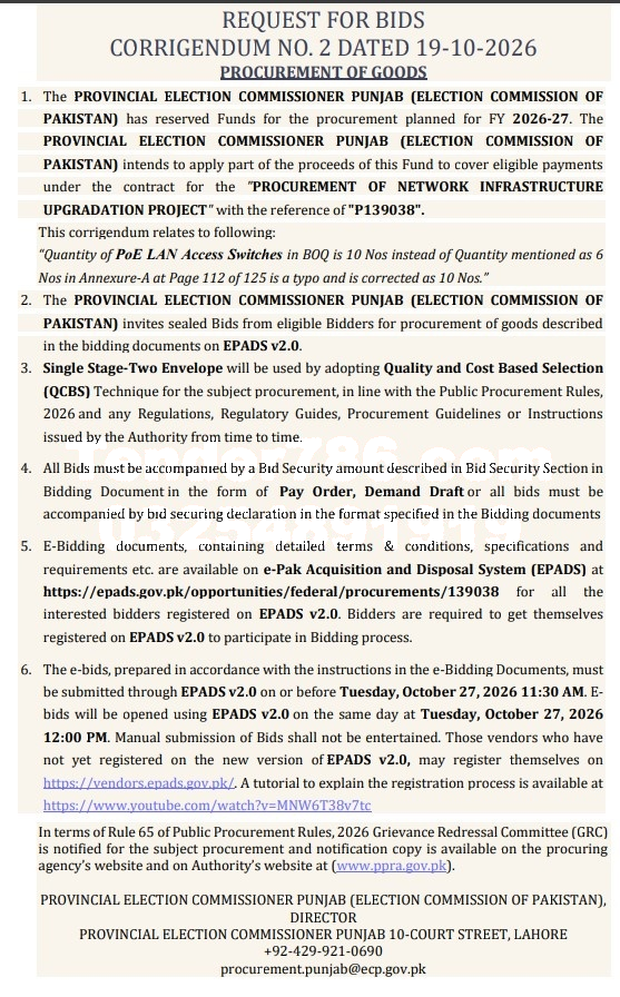 Tender Document