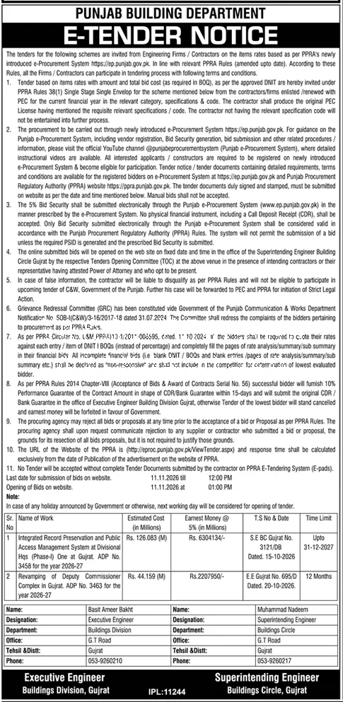 Tender Document