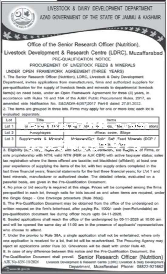 Tender Document