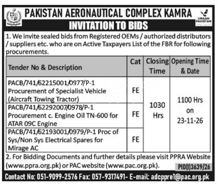Tender Document