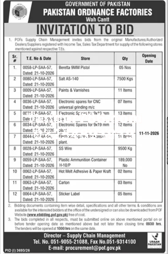 Tender Document