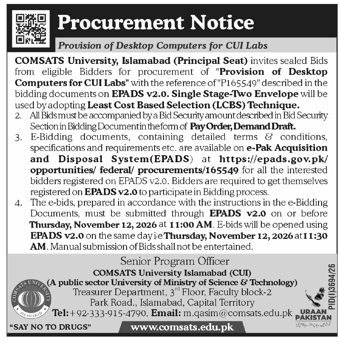 Tender Document
