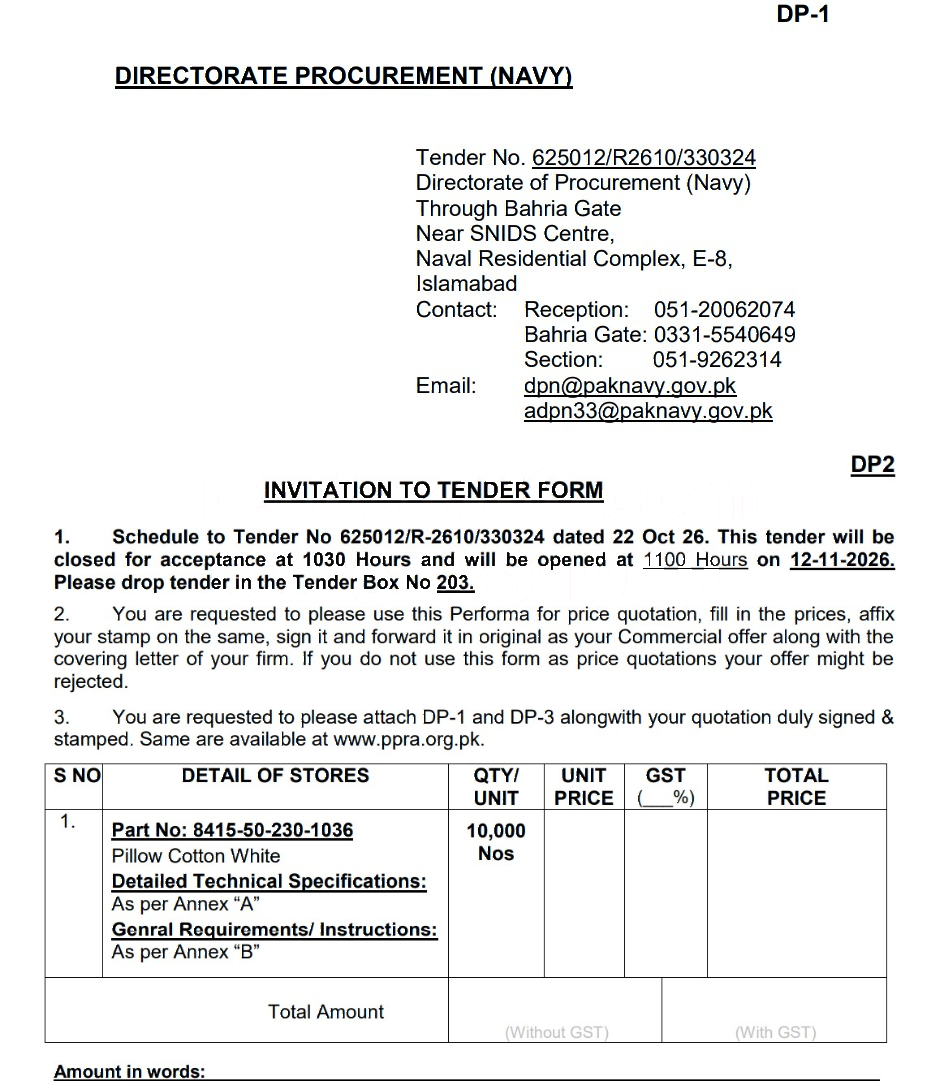 Tender Document