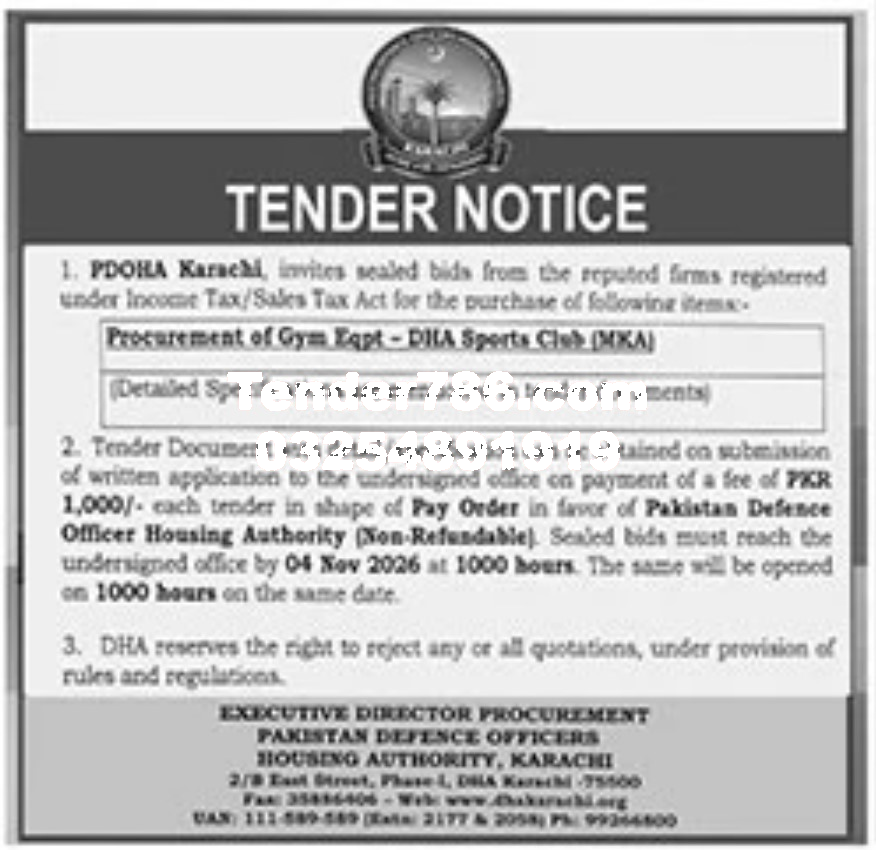 Tender Document