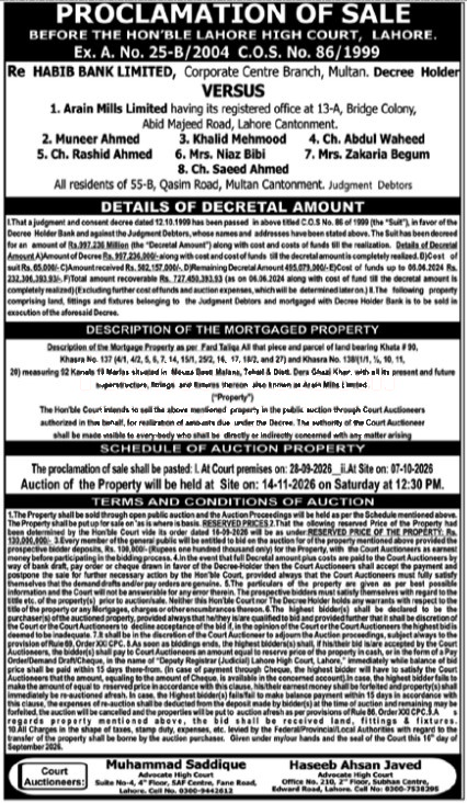 Tender Document