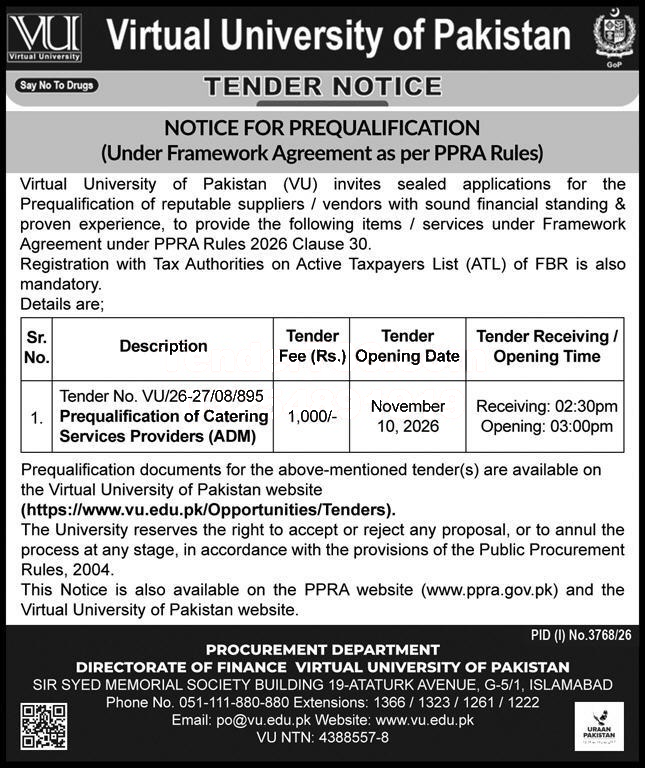 Tender Document