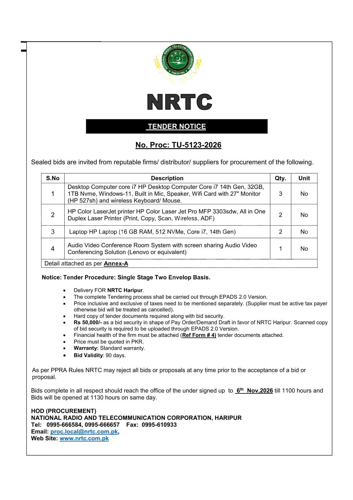 Tender Document