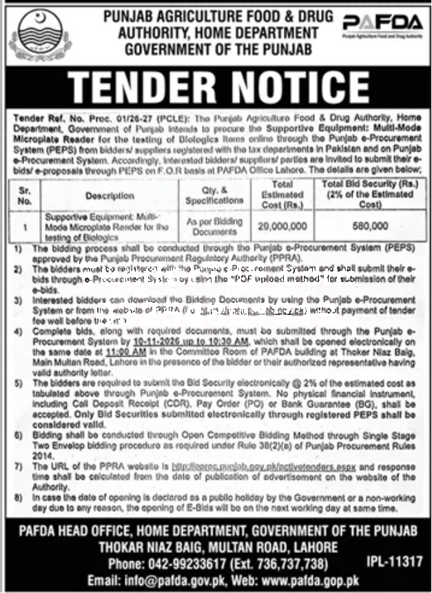 Tender Document