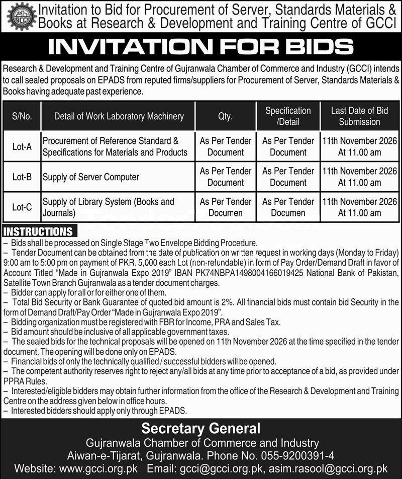 Tender Document