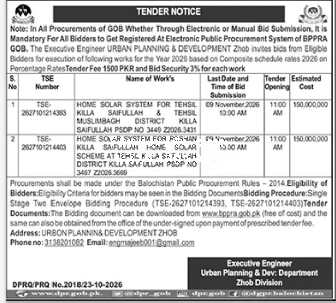 Tender Document