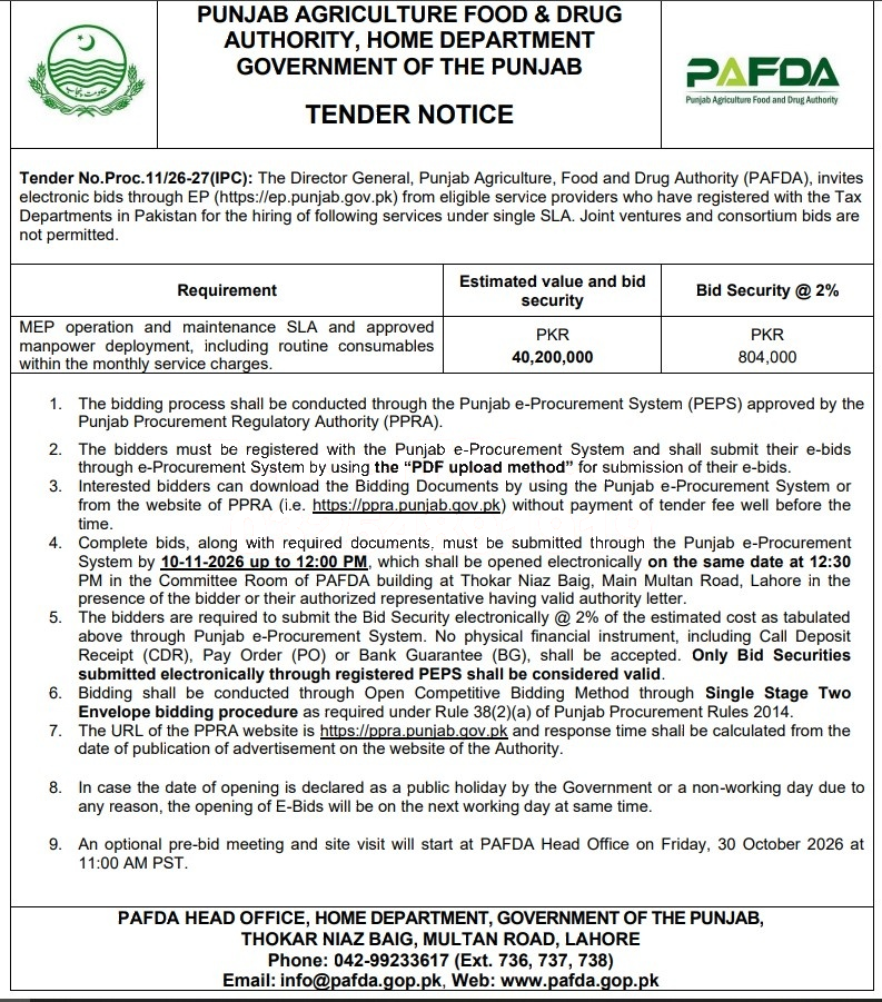Tender Document