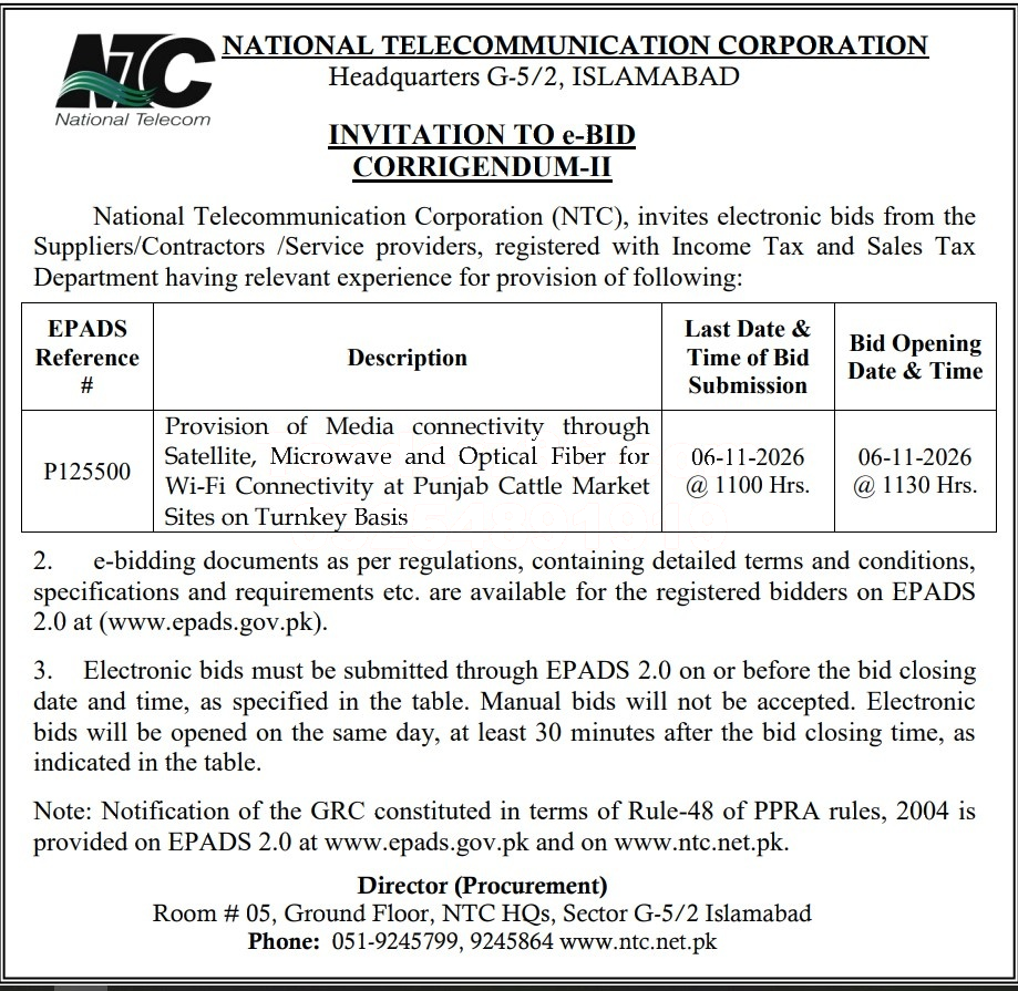 Tender Document