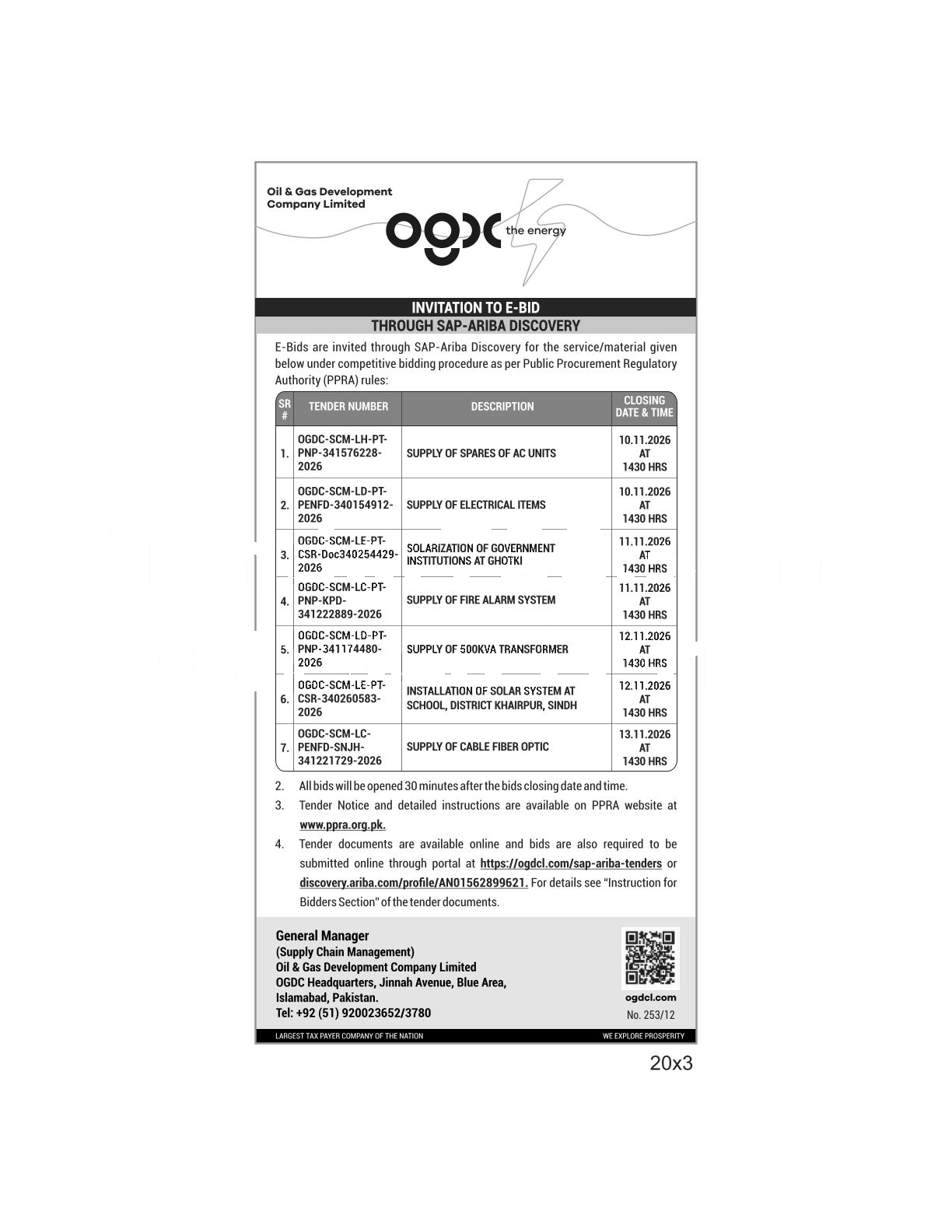 Tender Document