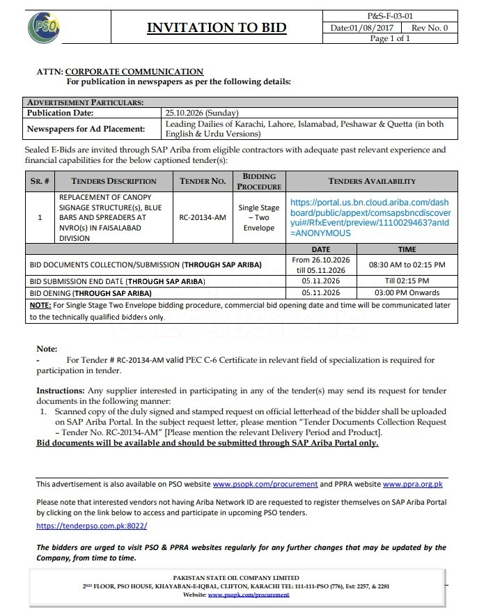 Tender Document