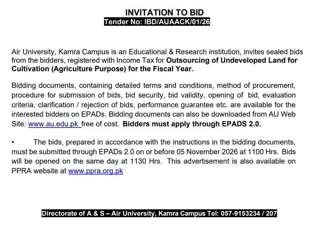 Tender Document