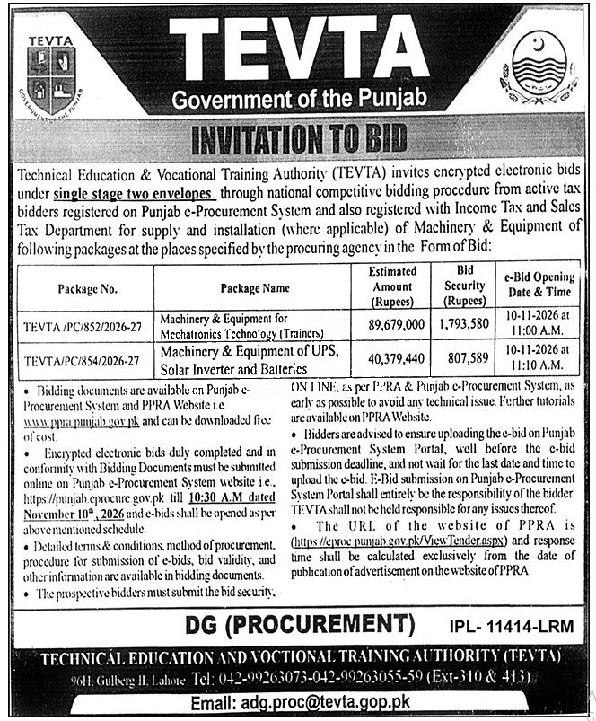 Tender Document