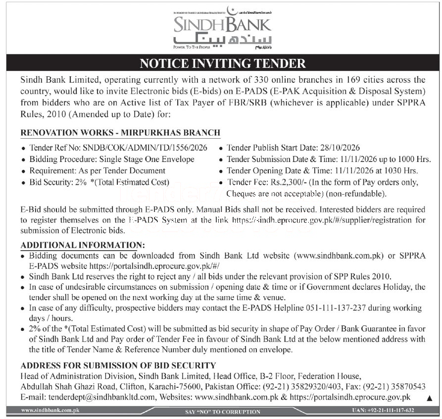 Tender Document
