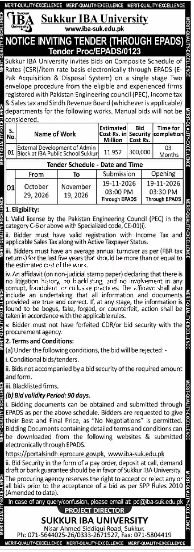 Tender Document
