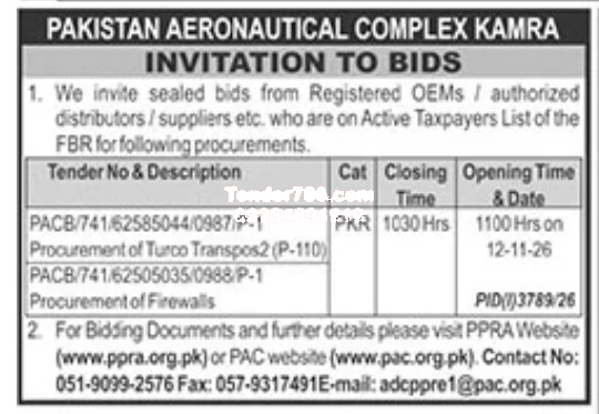Tender Document