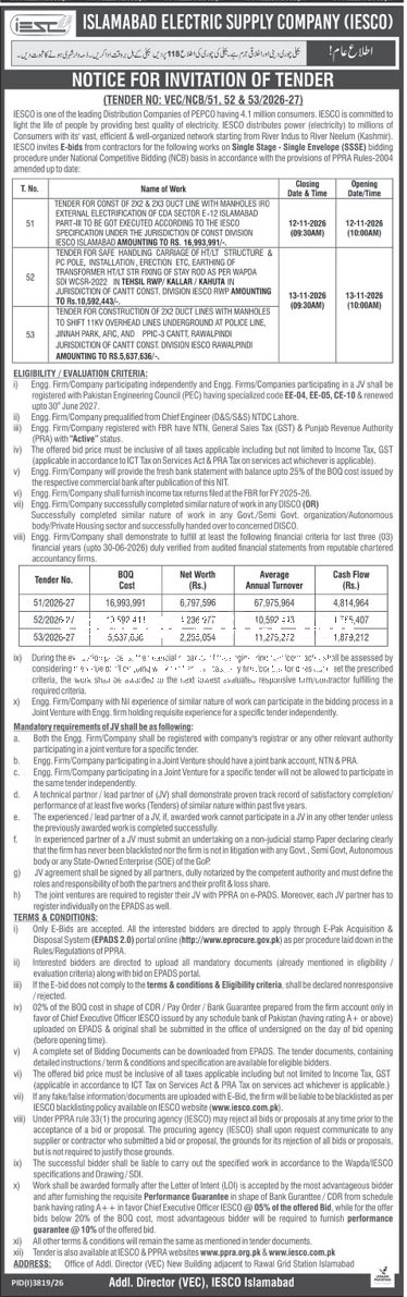 Tender Document