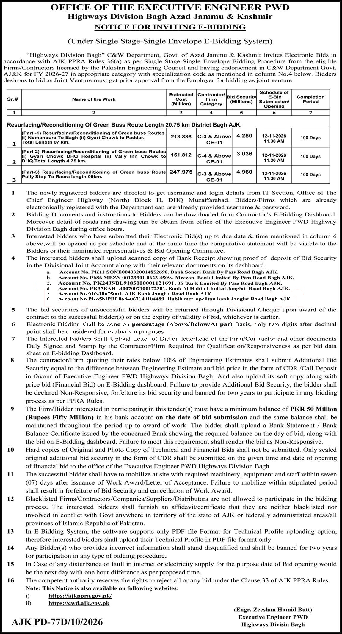 Tender Document