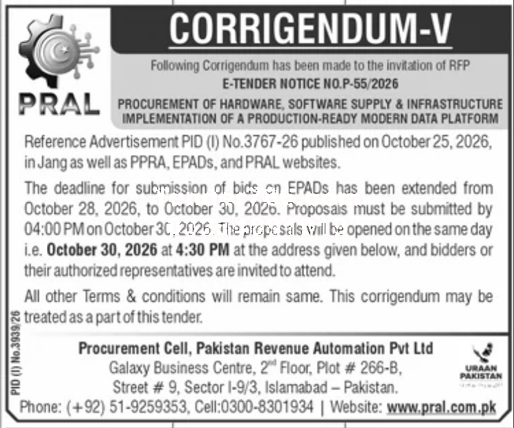Tender Document