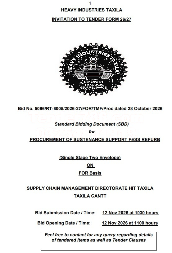Tender Document