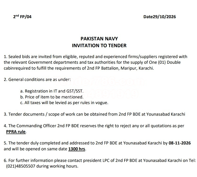 Tender Document