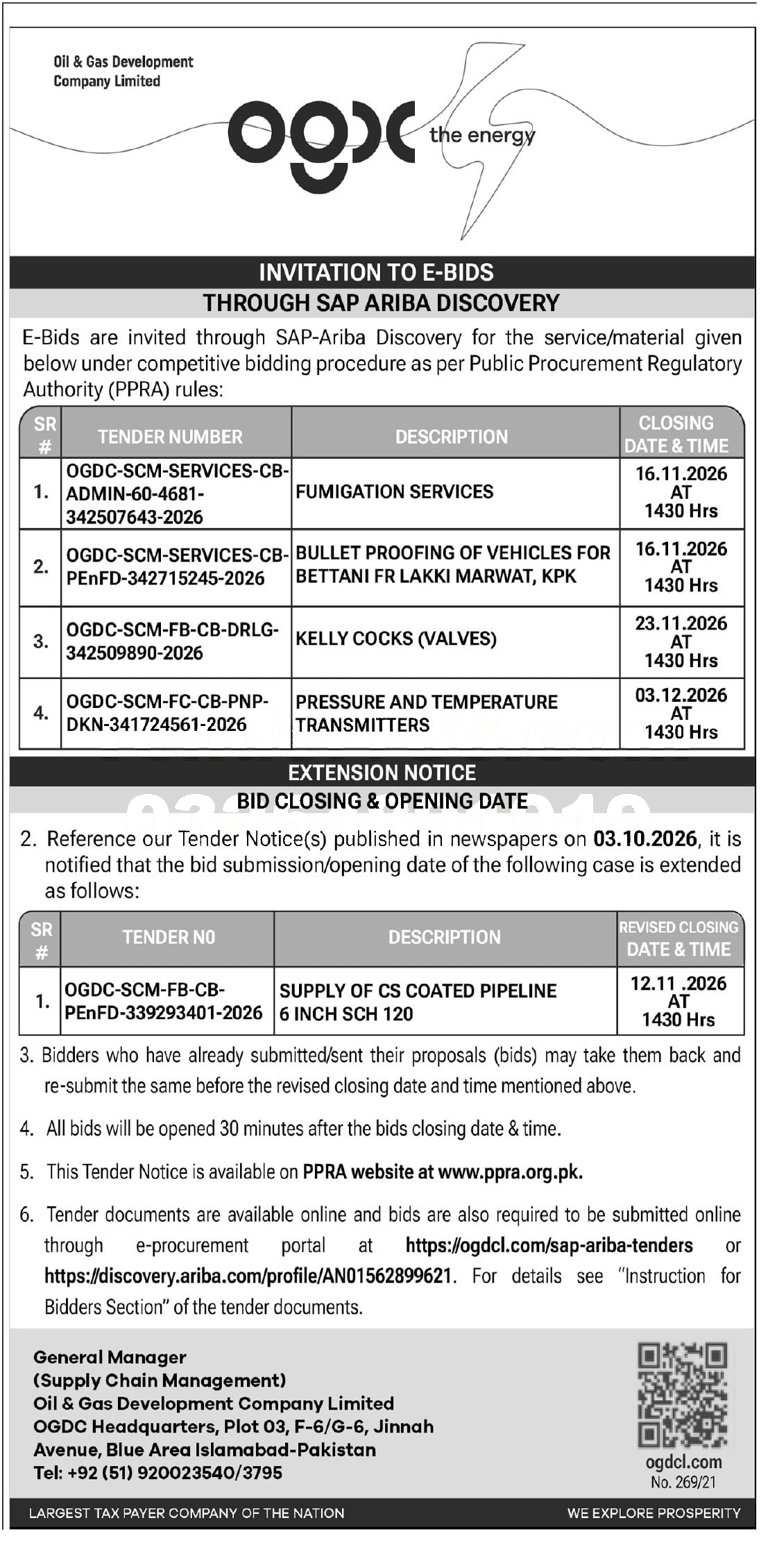 Tender Document