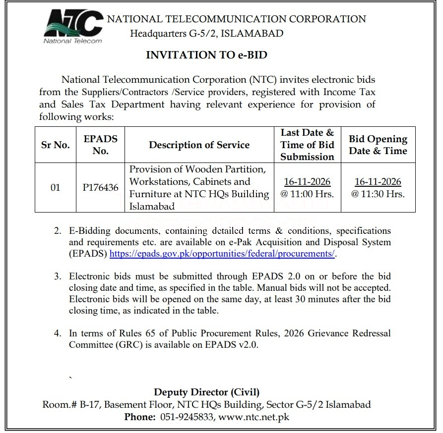 Tender Document