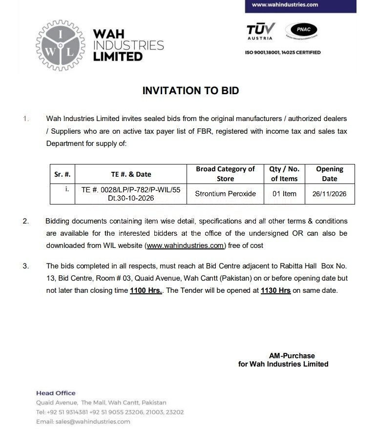 Tender Document