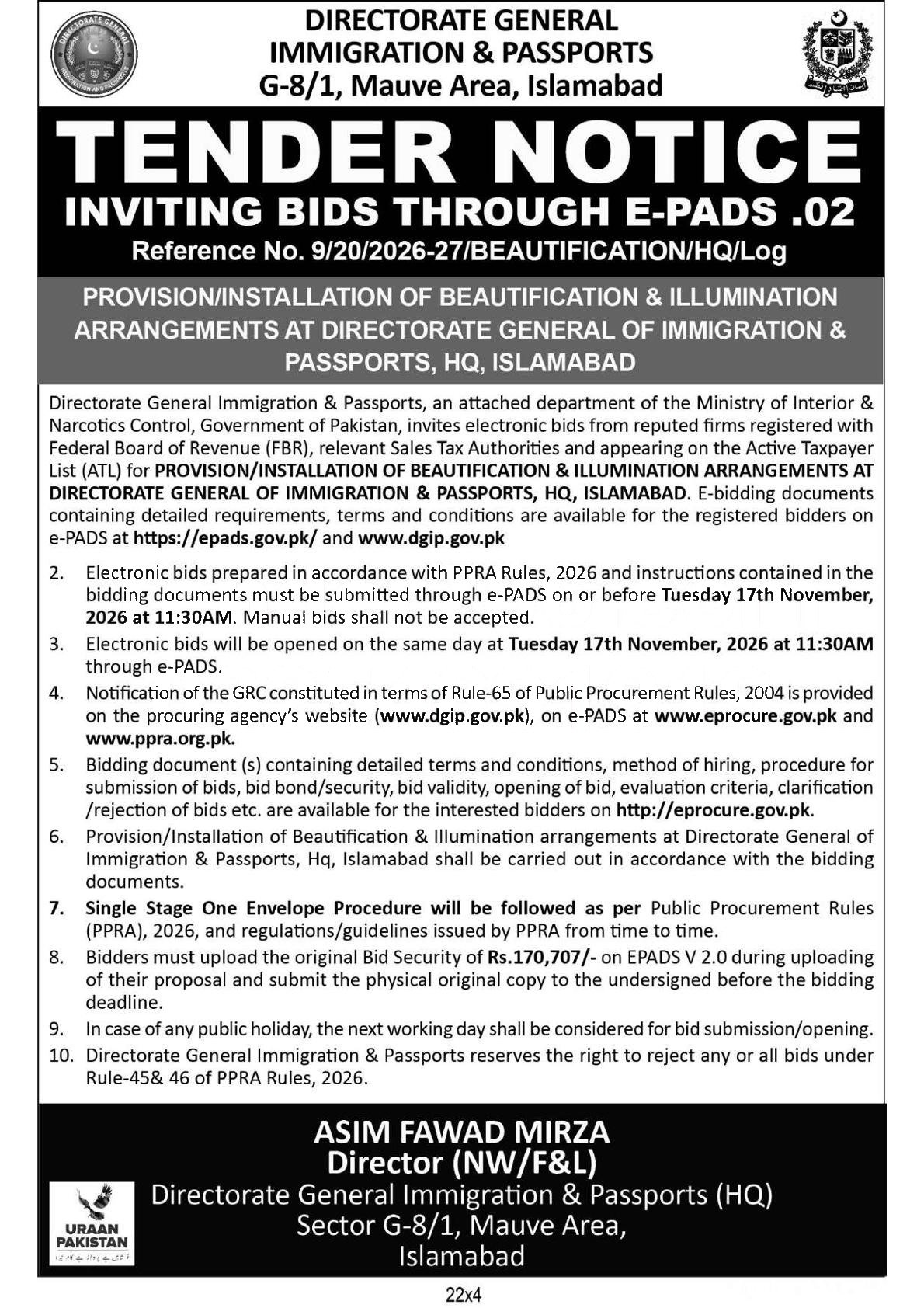 Tender Document
