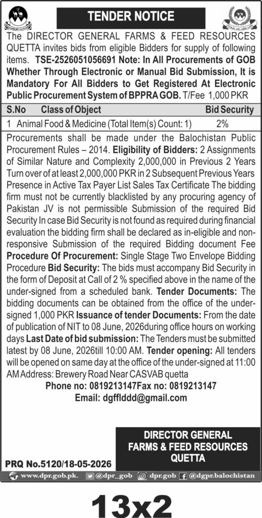 Tender Document