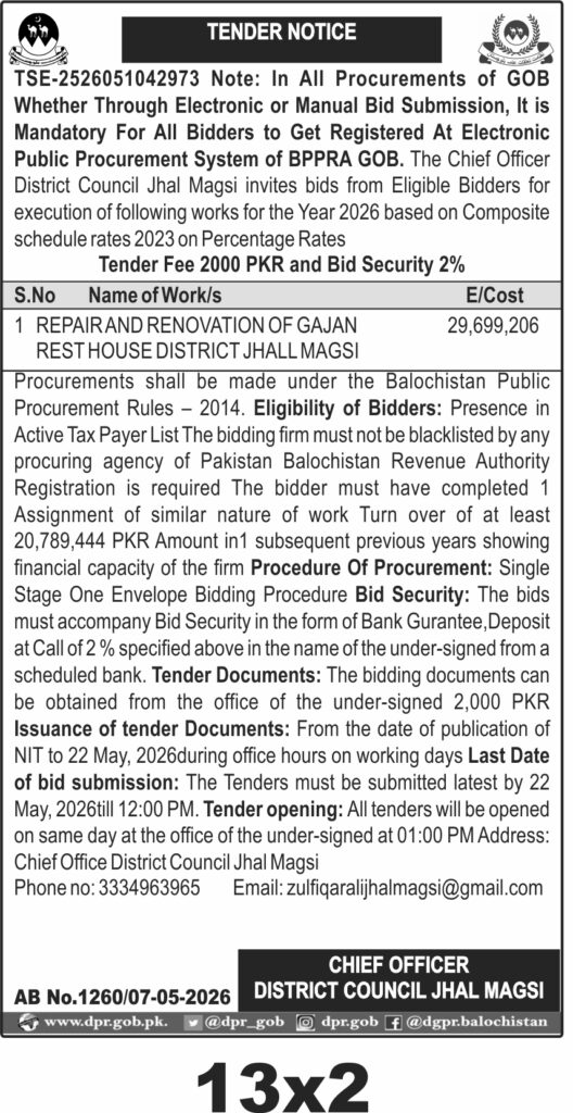 Tender Document
